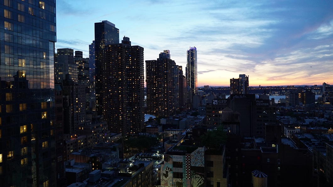 Dusk in New York